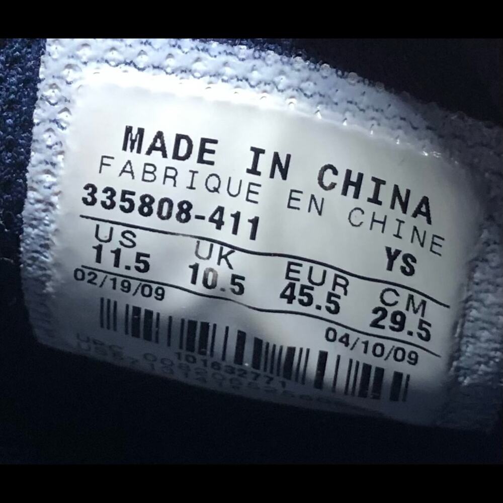 Nike Air Prestige 2 CAROLINA UNC BLUE Size 11.5 335808-411 Athletic Shoe - Picture 10 of 10